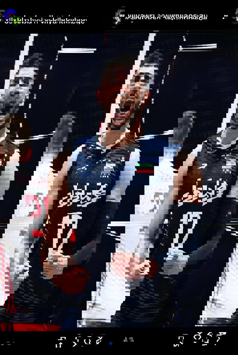 تکراری: FIVB همچنان با امین پز می دهد (عکس) 2