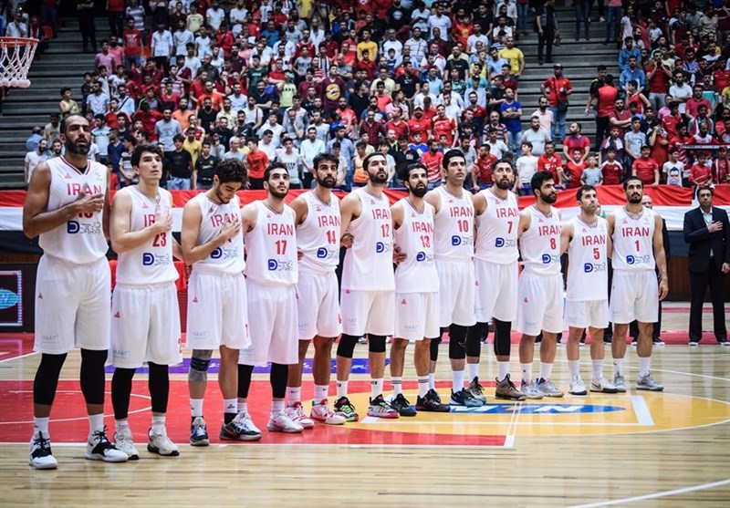 ساعت بازی‌های تیم ملی بسکتبال ایران در جام جهانی