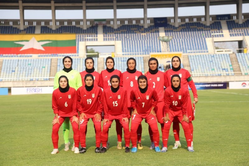 صعود 6 پله تیم زنان ایرانی در رنکینگ فیفا 