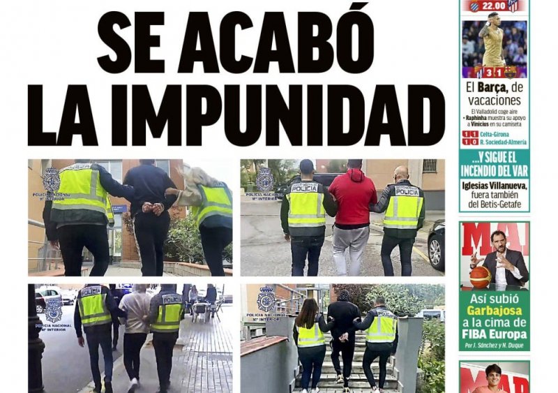 روزنامه های اسپانیایی: عملیات علیه نژادپرستی