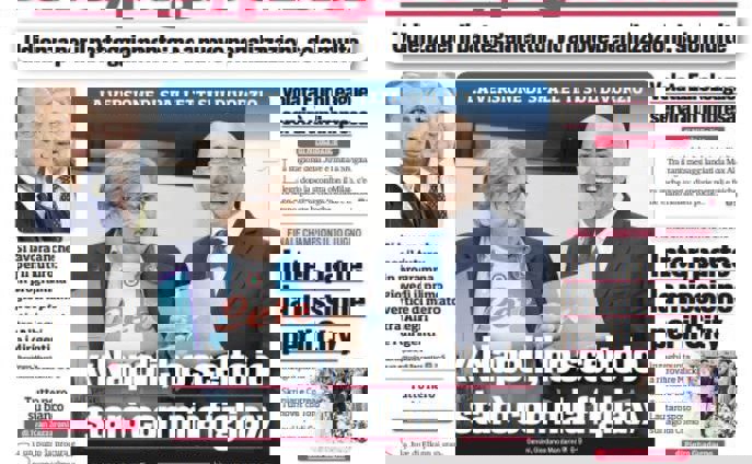 روزنامه‌های ایتالیا: بدون دخترم هرگز! 