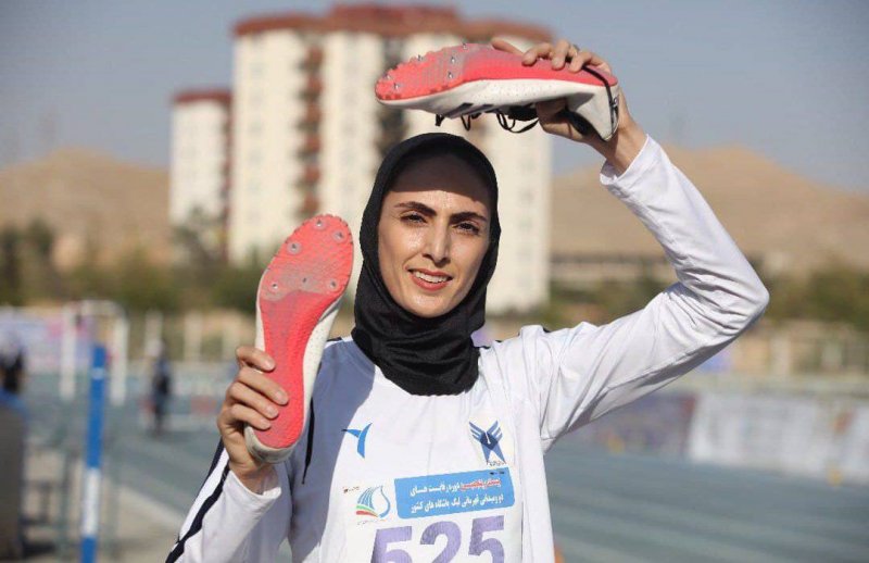 دختر ایرانی در ترکیه رکورد ۴۰۰ متر را زد