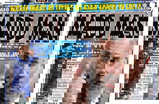 روزنامه‌های انگلیس: ورود مرد دیوانه