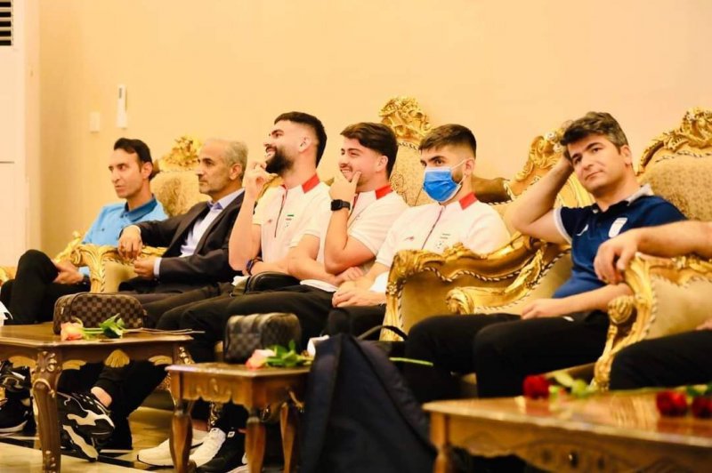 استقبال ویژه عراقیها از امیدهای ایران(عکس)