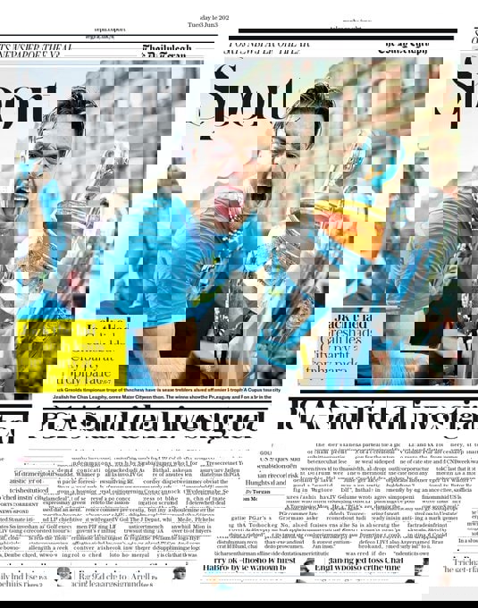 روزنامههای انگلیس: قهرمانان بارانی 3
