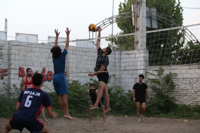 تفریح ساحلی چند فوتبالیست در تعطیلات (عکس)