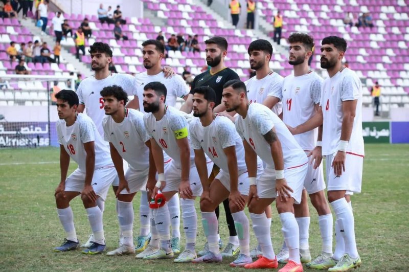رونمایی از تیم ملی امید یازدهم در فینال مقابل عراق