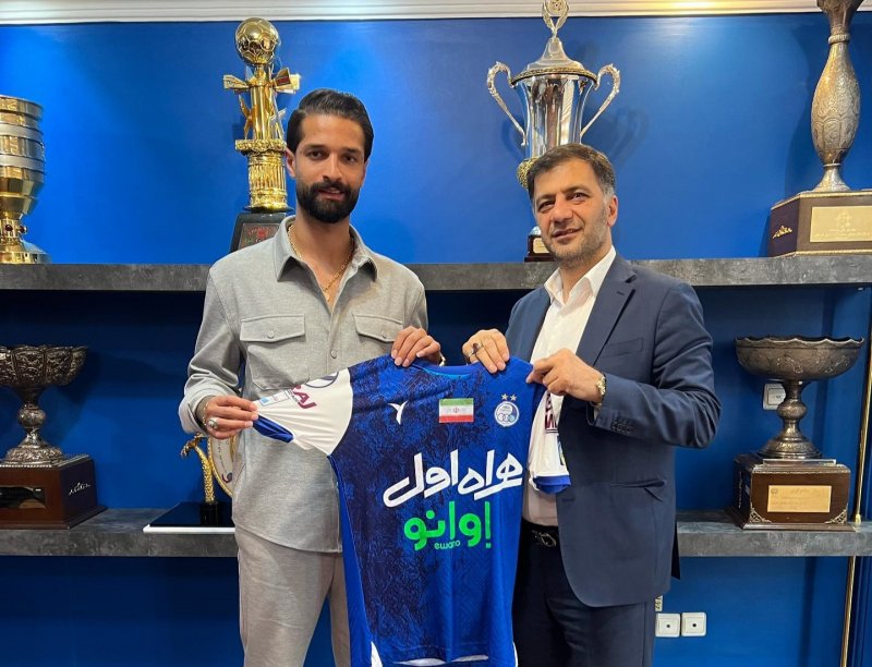 به خودم قول داده بودم که قوی‌تر برگردم؛ / اولین واکنش سهرابیان پس از بازگشت به استقلال