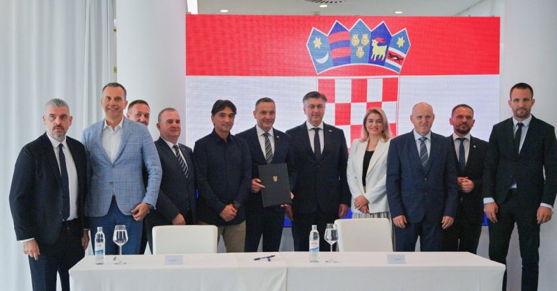 قرارداد تاریخی اولین ورزشگاه ملی کرواسی