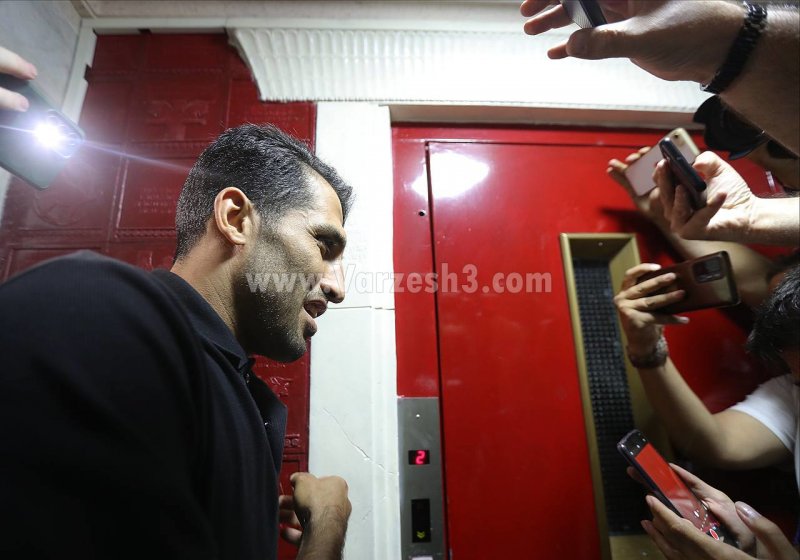 امیری، دوباره در ساختمان پرسپولیس!