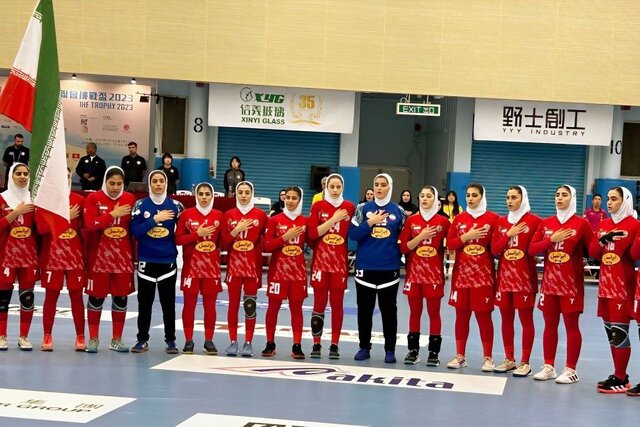 برد دختران هندبال ایران مقابل هنگ‌کنگ