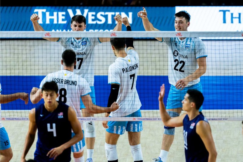 والیبال نه، این یک اثر هنری بود: 43-41!