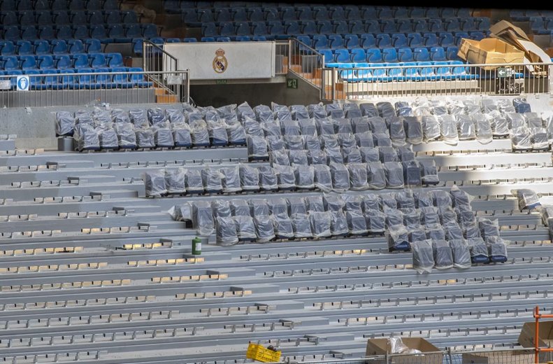 تصاویری از مدرن‌ترین ورزشگاه جهان در مادرید