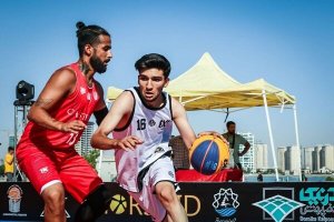 لیگ ملی بسکتبال سه نفره در دریاچه شهدای خلیج فارس