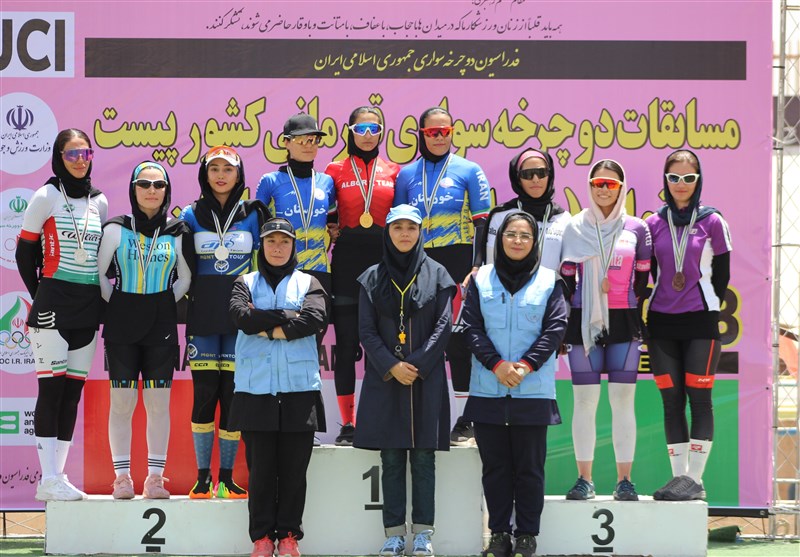 قهرمانی تهران در مسابقات دوچرخه‌سواری زنان