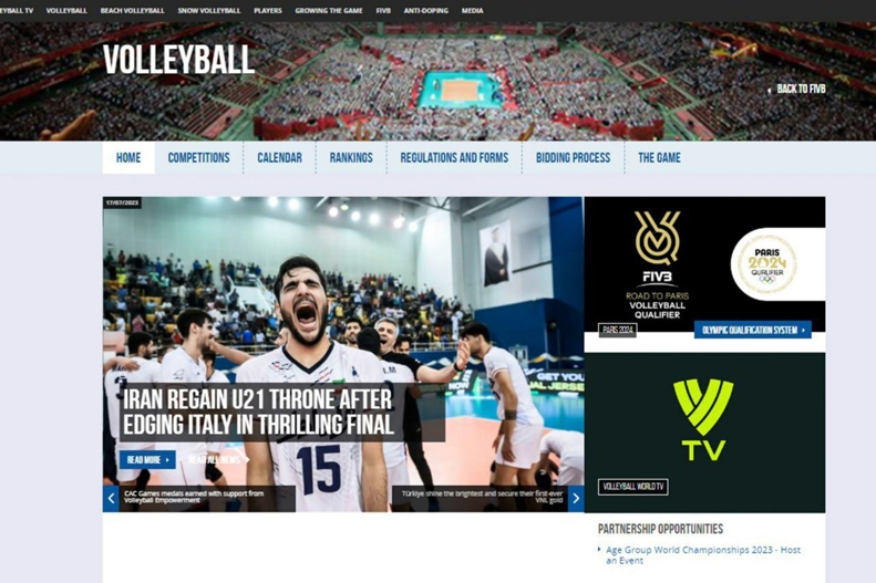 واکنش جالب FIVB به قهرمانی ایران در جهان 2