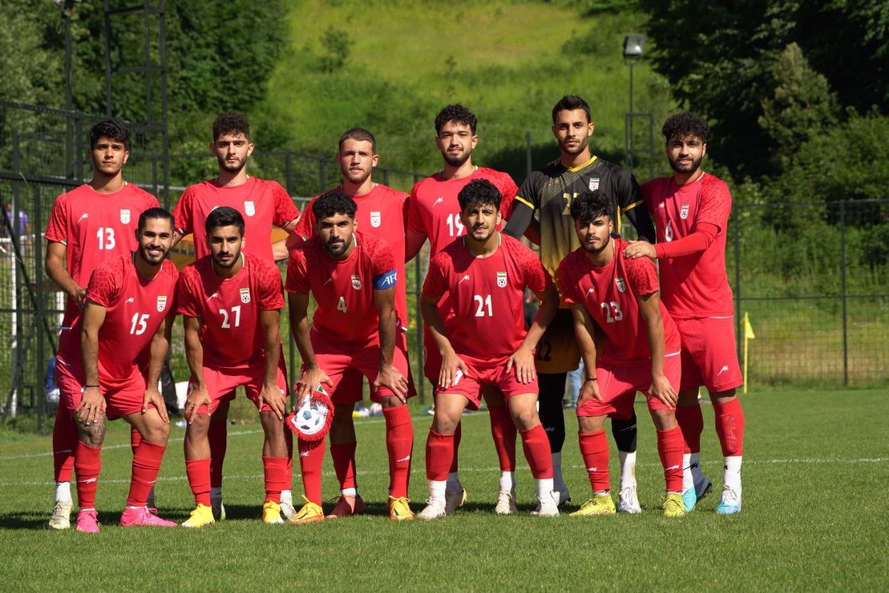 برتری امیدهای فوتبال ایران در ترکیه