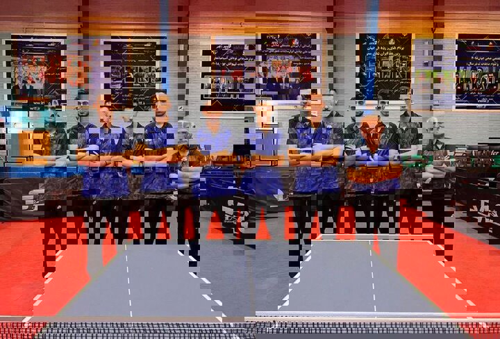 تنیس روی میز جوانان در جمع هشت تیم برتر