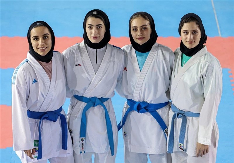 دختران کاراته ایران در یک قدمی طلای آسیا
