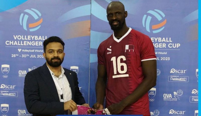 کل والیبال قطر برای آرزوی این یک نفر می‌جنگد!