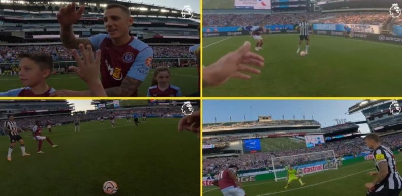 تجربه عجیب تماشای فوتبال با دوربین‌های روی پیراهن