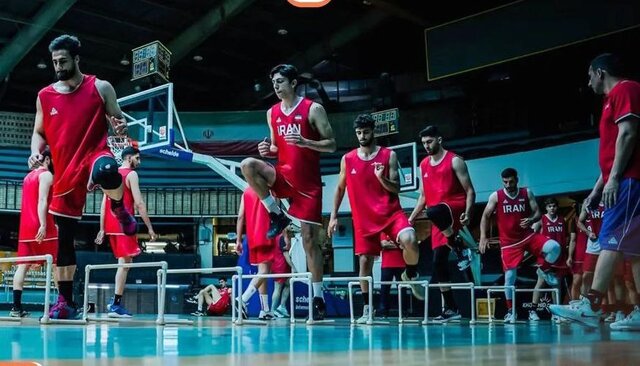 لیست تیم ملی بسکتبال ایران نوین برای تورنمنت چین