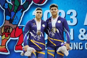 دو وزنه‌بردار ایران مدال‌های طلا و نقره را درو کردند