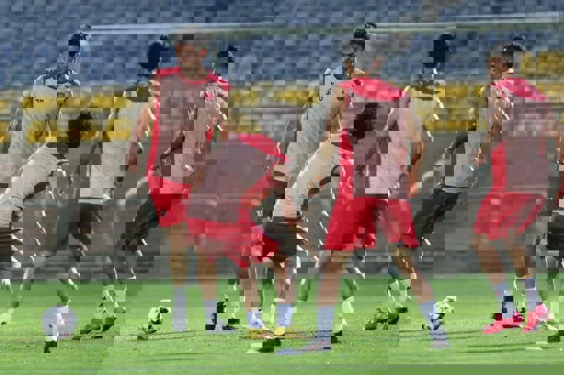 یحیی پیش از هر تمرین حریف تنیس فوتبال می‌طلبد! 2