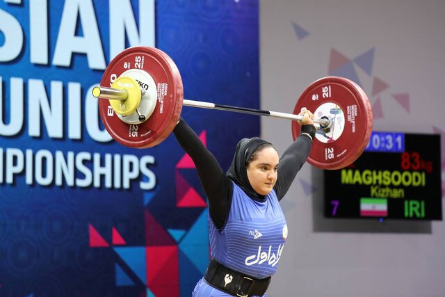 نایب قهرمانی دختر وزنه‌بردار ایران در جوانان آسیا