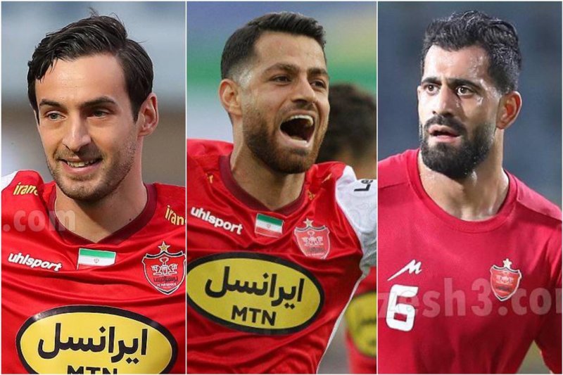 سه پیراهن ملی برای دو جایگاه اساسی پرسپولیس