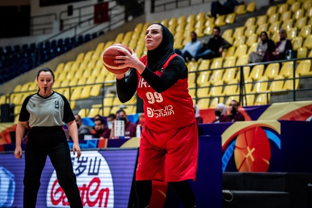 چهارمین باخت دختران بسکتبال ایران در ویلیام جونز