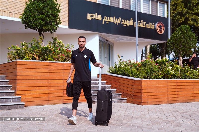 استقلالى‌ها، مهمان ويژه كمپ تيم ملى كشتى(عكس)