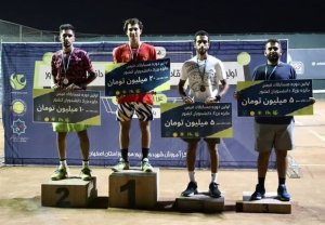 پایان مسابقات تنیس جایزه بزرگ دانشجویان کشور