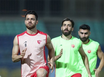 پرسپولیس تمرین کرد، عالیشاه بیرون ماند