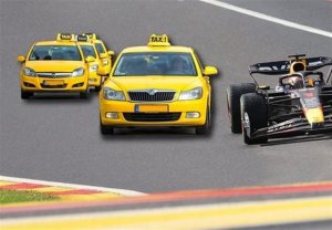 اعتراض رانندگان تاکسی در گرندپری فرمول یک هلند