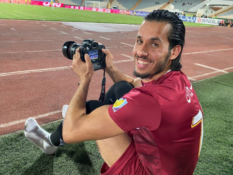 گلر ذخیره آبی‌ها عکاس شد (عکس)