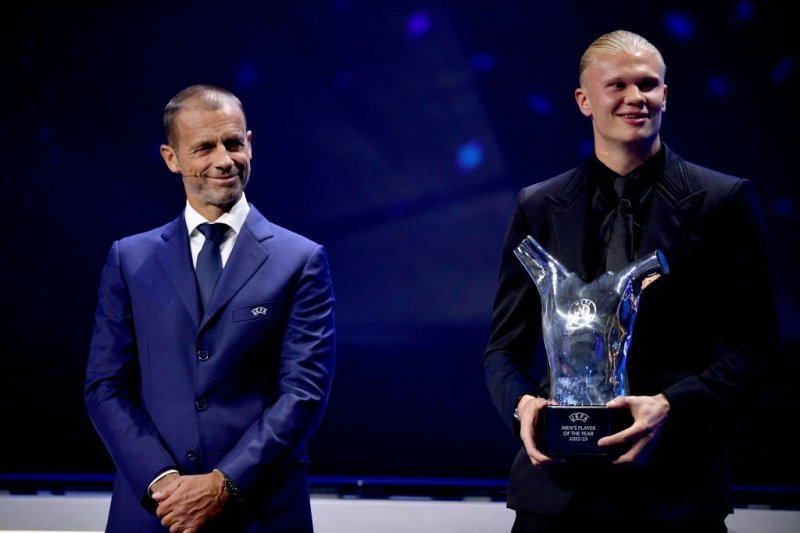 هالند بهترین بازیکن سال یوفا: عبور غول نروژی از مسی