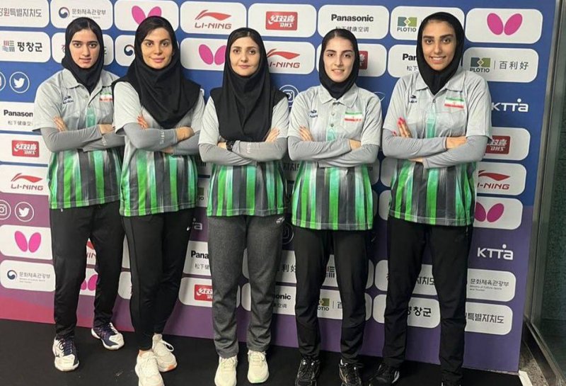 دختران پینگ‌پنگ ایران جهانی شدند