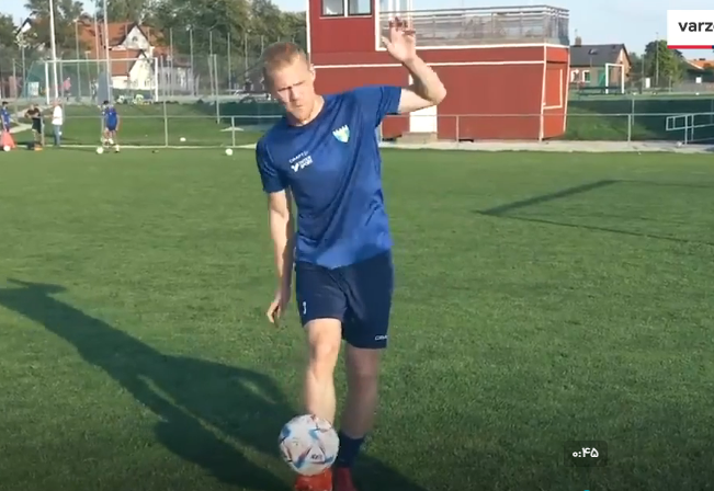 در سوئد قانون آفساید را دور زدند! (ویدیو)