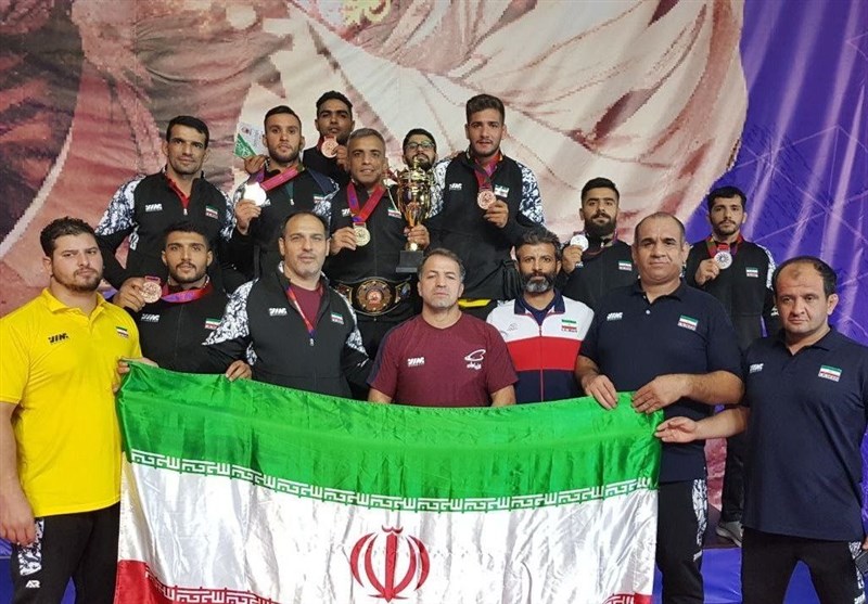 نایب قهرمانی کشتی فرنگی ایران در مسابقات ناشنوایان