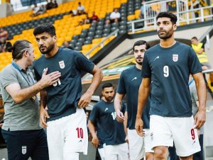 خداحافظی تیم ملی با بلغارستان پس از برد تدارکاتی
