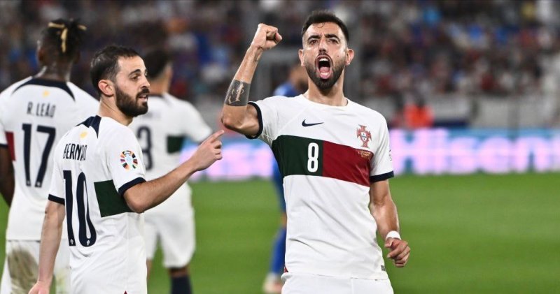 اسلواکی 0-1 پرتغال: گل 3 امتیازی در شب برونو