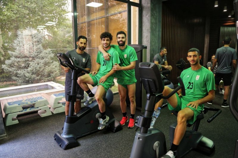 لبخند ملیپوشان قبل از کار بزرگ!(عکس)
