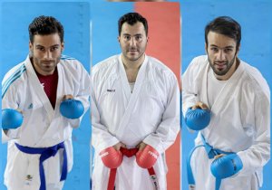 سه کاراته‌کای ایرانی در راه سوییس