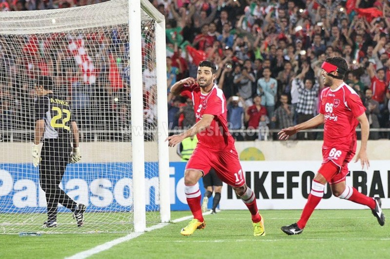 پرسپولیس- النصر با جنجالی‌ترین شادی گل تاریخ!