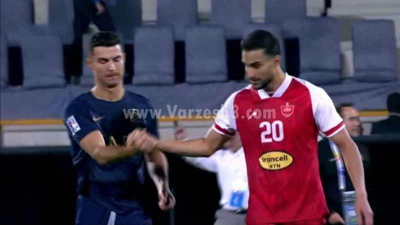 ماموریت شهاب: رونالدو پیراهنش را هدیه بدهد!