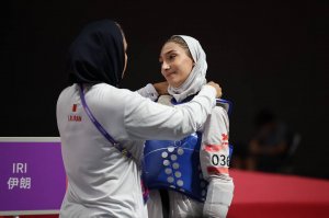 دختر تکواندوی ایران مدالش را قطعی کرد