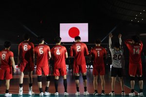 اشتباه نکنید: والیبال ژاپن بُرد و جشن گرفت!