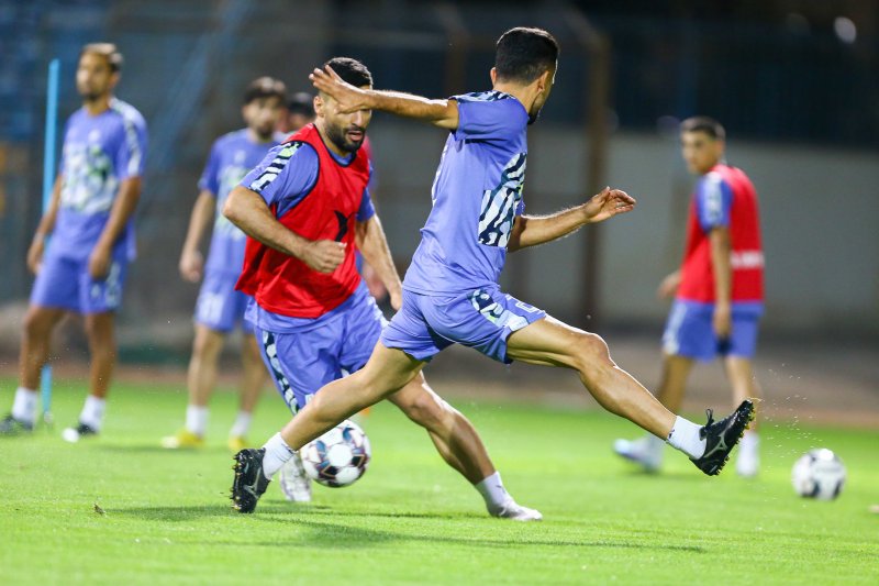 تمرینات گلگهر: بی وقفه و پرفشار برای پرسپولیس