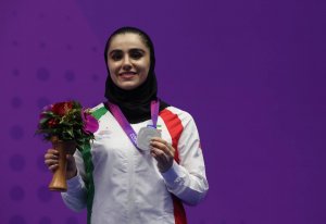 تنها مدال‌آور تالوی ایران روی سکو (عکس) 